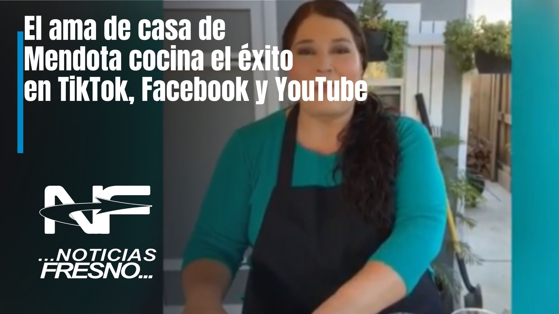 El ama de casa de Mendota cocina el éxito en TikTok, Facebook y YouTube
